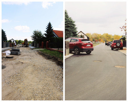 Koniec prac na ulicy Wakacyjnej