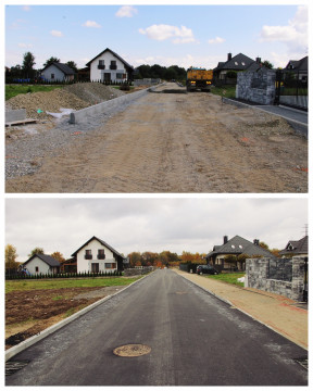 Koniec prac na ulicy Wakacyjnej