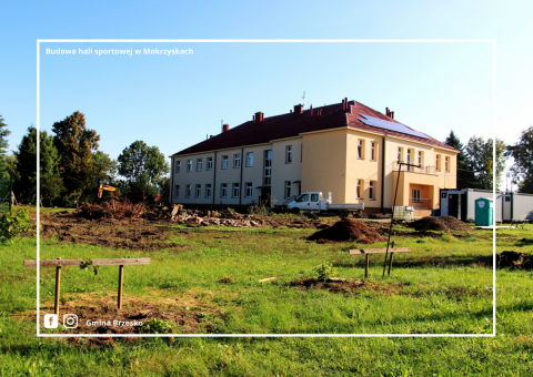 Hala sportowa w Mokrzyskach