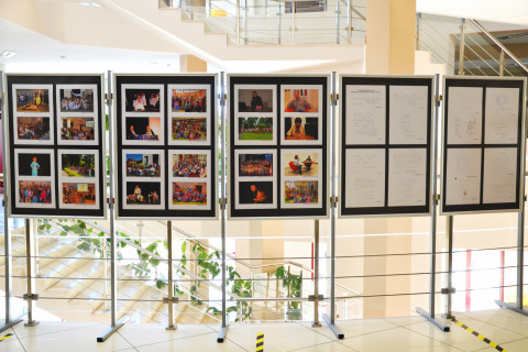 Wystawa na jubileusz 75-lecia biblioteki