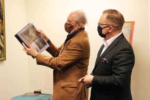 Wystawa gobelinów Lucyny Batko