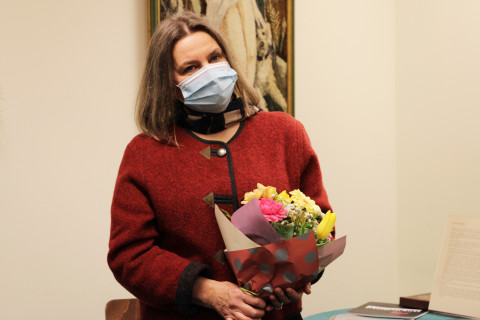 Wystawa gobelinów Lucyny Batko