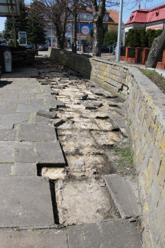 Uwaga! Prace remontowe