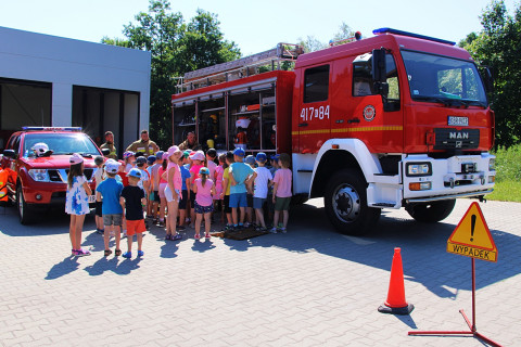 Edukacyjna wycieczka przedszkolaków