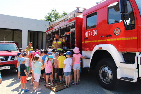 Edukacyjna wycieczka przedszkolaków