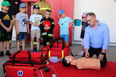 Edukacyjna wycieczka przedszkolaków