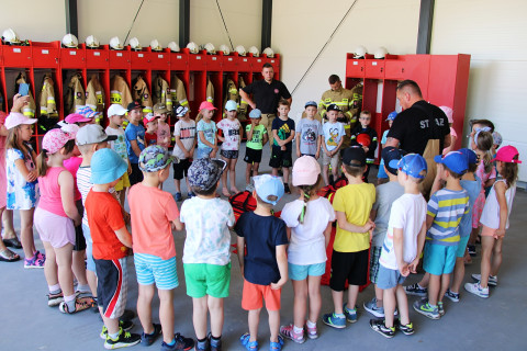 Edukacyjna wycieczka przedszkolaków