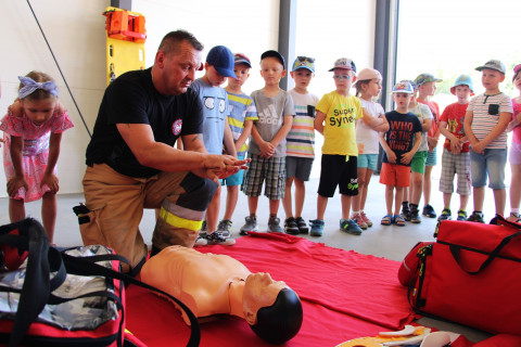 Edukacyjna wycieczka przedszkolaków