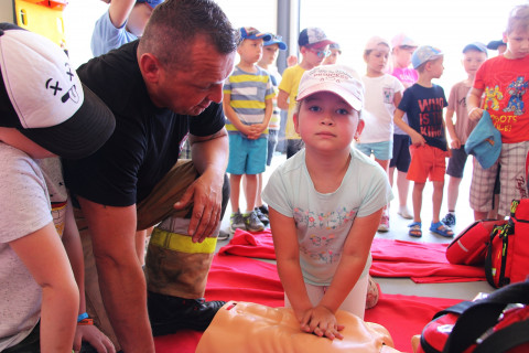 Edukacyjna wycieczka przedszkolaków