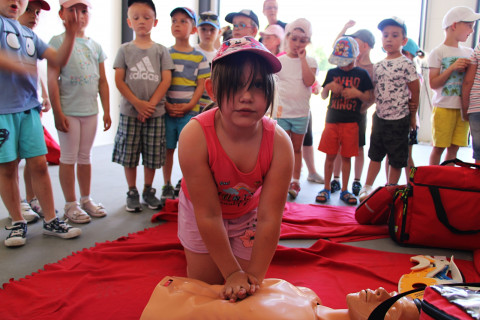 Edukacyjna wycieczka przedszkolaków