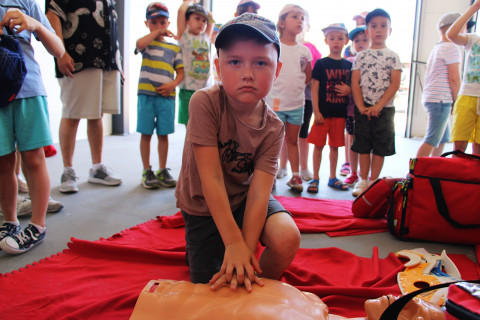 Edukacyjna wycieczka przedszkolaków