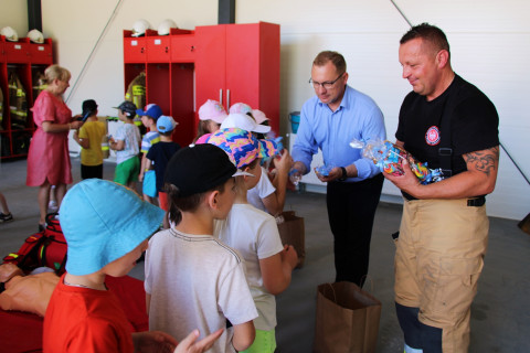 Edukacyjna wycieczka przedszkolaków