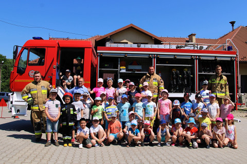 Edukacyjna wycieczka przedszkolaków