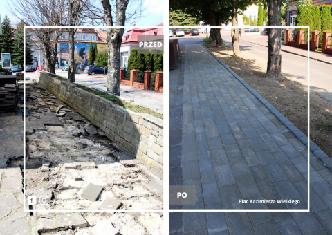 Plac Kazimierza po remoncie