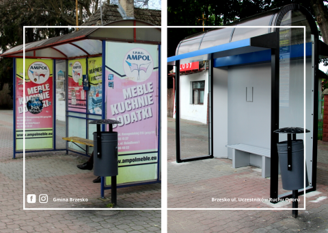 Wymiana wiat przystankowych