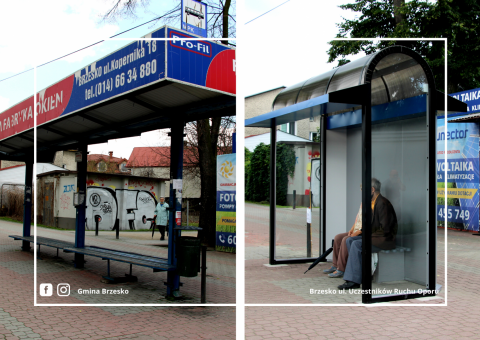 Wymiana wiat przystankowych