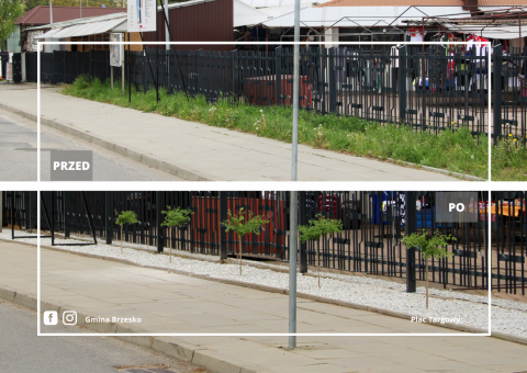 Odmieniony plac targowy