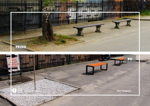 Odmieniony plac targowy