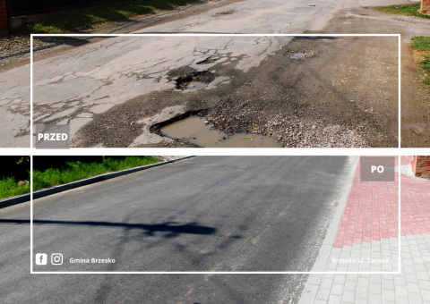 Przebudowana ulica Zacisze