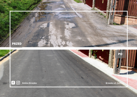 Przebudowana ulica Zacisze