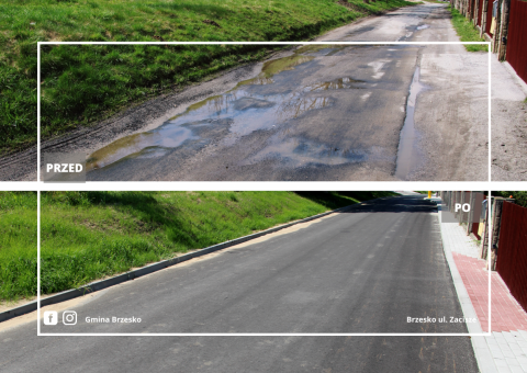 Przebudowana ulica Zacisze