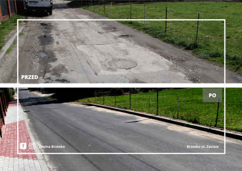 Przebudowana ulica Zacisze