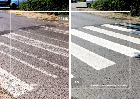 Odnowa przejść dla pieszych