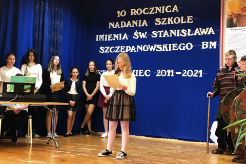 Międzyszkolny konkurs wiedzy o św. Stanisławie