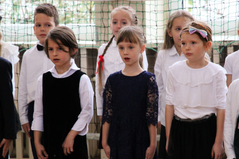 Ślubowanie pierwszoklasistów w ZS-P Brzesko