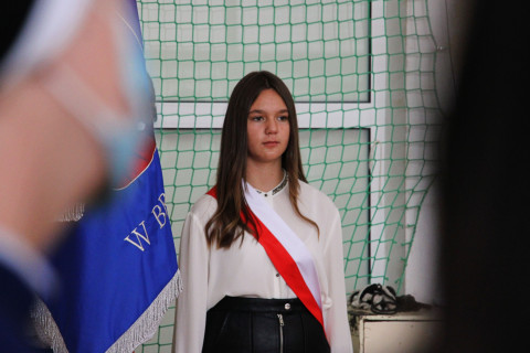 Ślubowanie pierwszoklasistów w ZS-P Brzesko