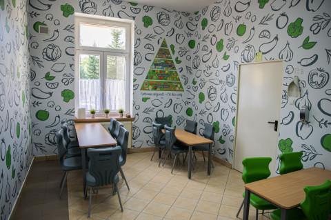 Przebudowa stołówki w Buczu