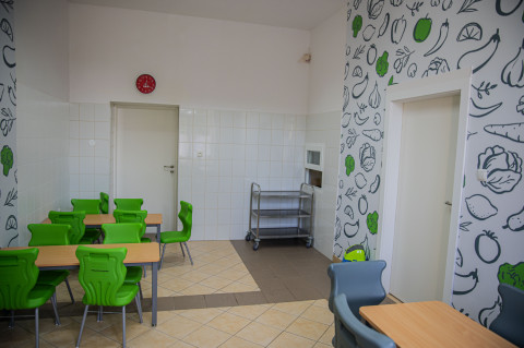 Przebudowa stołówki w Buczu