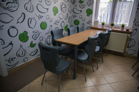 Przebudowa stołówki w Buczu