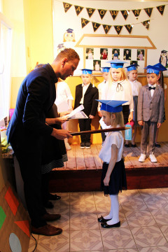 Ślubowanie pierwszaków w Buczu