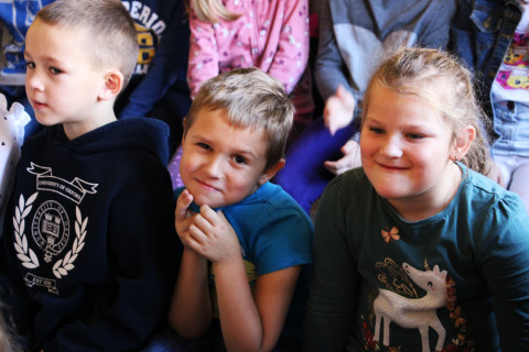 Ślubowanie pierwszaków w Buczu