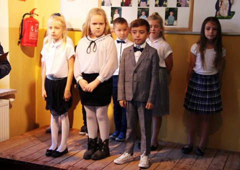 Ślubowanie pierwszaków w Buczu