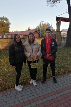 Odblaskowe akcje w Mokrzyskach