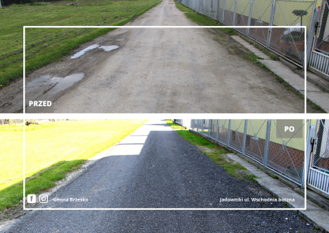 Remonty dróg w Jadownikach