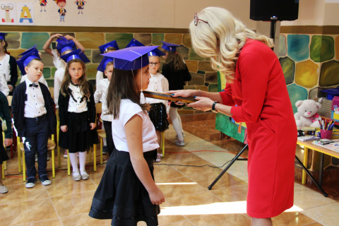 Ślubowanie pierwszaków w Szczepanowie