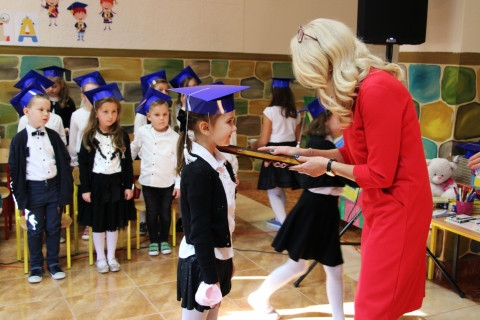 Ślubowanie pierwszaków w Szczepanowie