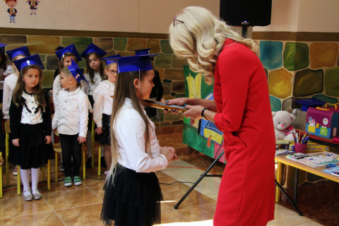 Ślubowanie pierwszaków w Szczepanowie