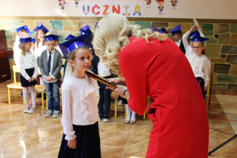 Ślubowanie pierwszaków w Szczepanowie