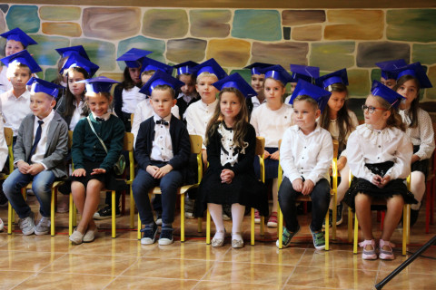 Ślubowanie pierwszaków w Szczepanowie
