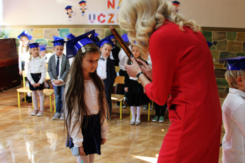 Ślubowanie pierwszaków w Szczepanowie