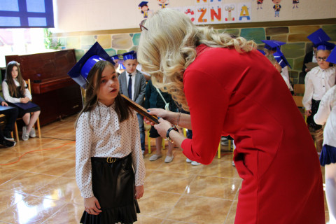 Ślubowanie pierwszaków w Szczepanowie