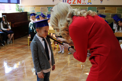 Ślubowanie pierwszaków w Szczepanowie