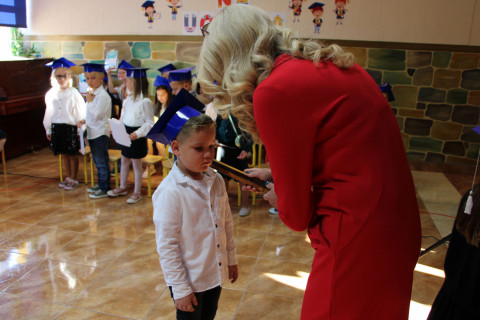 Ślubowanie pierwszaków w Szczepanowie