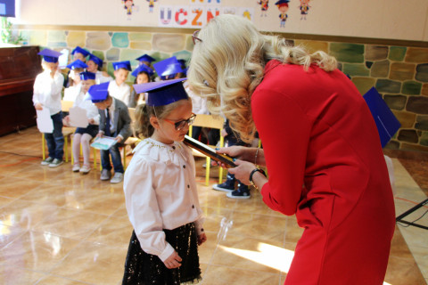 Ślubowanie pierwszaków w Szczepanowie