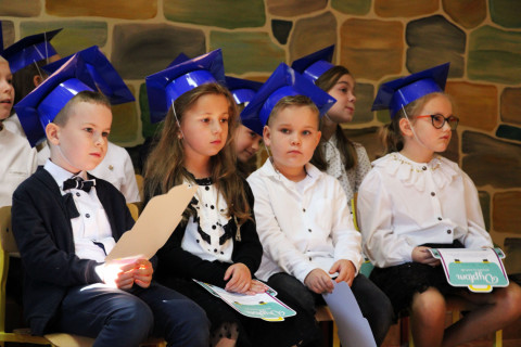 Ślubowanie pierwszaków w Szczepanowie