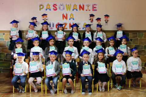 Ślubowanie pierwszaków w Szczepanowie